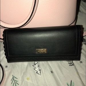 Kate spade black wallet